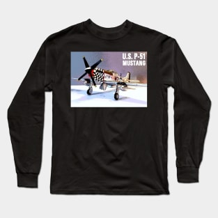 U.S. P-51 Mustang Long Sleeve T-Shirt